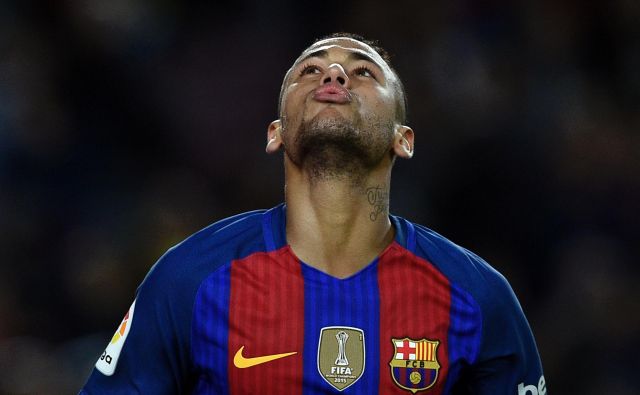 Denar, ki si ga je Neymar želel od Barcelone, je izpuhtel v nebo. FOTO: AFP