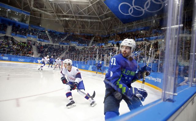 Slovenski hokejisti so nazadnje na OI nastopili pred dobrima dvema letoma v Južni Koreji. FOTO: Matej Družnik/Delo