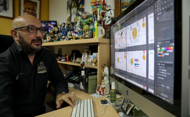 Rešitve podjetja Adobe olajšajo grafično ustvarjanje.<br />
FOTO: Manaure Quintero/Reuters