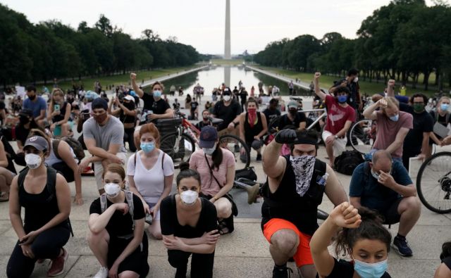 Protest v Washingtonu. FOTO: Erin Scott/Reuters