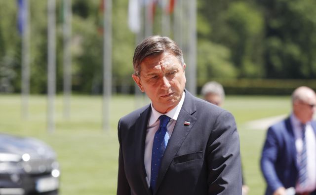 Predsednik republike Borut Pahor FOTO: Leon Vidic/Delo