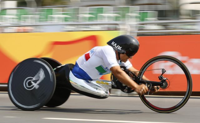 Alessandro Zanardi je postal vrhunski parakolesar, s SP ima denimo 12 zlatih, pet srebrnih in eno bronasto odličje.<br />
FOTO: Jason Cairnduff/Reuters