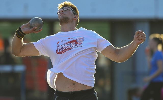 Kristjan Čeh, evropski prvak med mlajšimi člani, je atlestki adut Slovenije za najžlahtnejša odličja na velikih tekmovanjih. FOTO: Jože Suhadolnik/Delo