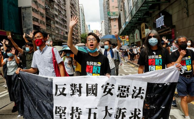 Hongkong me je vedno spominjal na dober cirkus, ker je v njem vladala disciplinirana hrabrost. FOTO: Tyrone Siu/Reuters