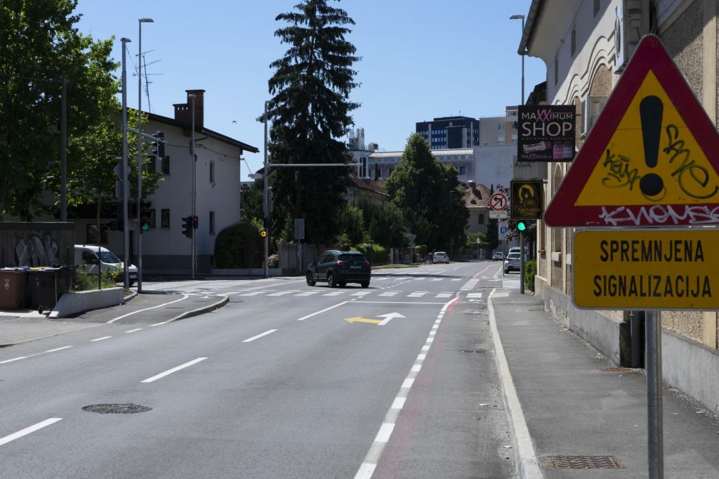 Križišče Parmove in ulice Bežigrad ni tranzitno