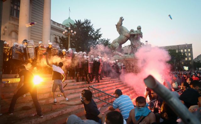 Prizori z beograjskih ulic. FOTO: Oliver Bunić/Afp