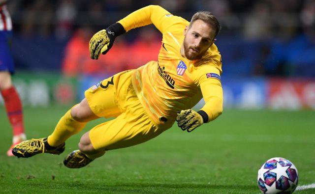 Čeprav ne bo osvojil pete zaporedne lovorike za najboljšega vratarja španskega prvenstva, je Jan Oblak tudi v tej sezoni blestel. FOTO: Oscar Del Pozo/AFP