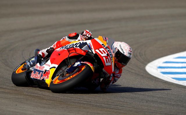 Marc Marquez dirka osmemu naslovu naproti. FOTO: Marcelo Del Pozo/Reuters