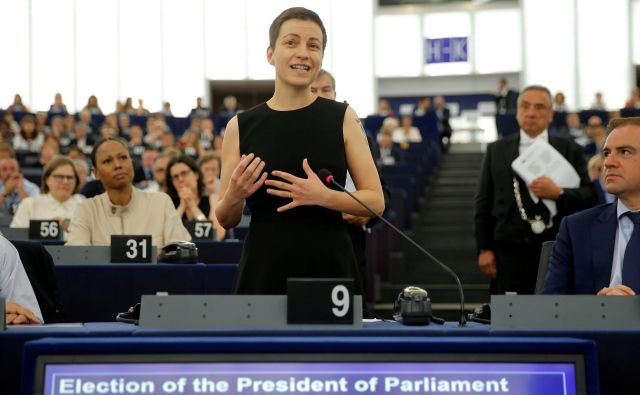 Franziska Maria Ska Keller, vodja zelenih v evropskem parlamentu FOTO: Vincent Kessler/Reuters