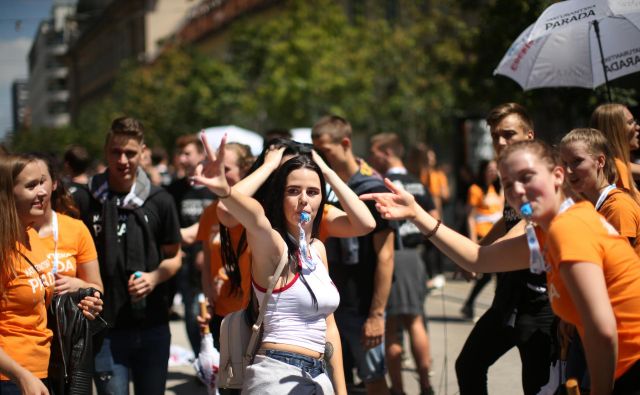 Letos sta odpadli tudi maturantski parada in četvorka. FOTO: Jure Eržen/Delo