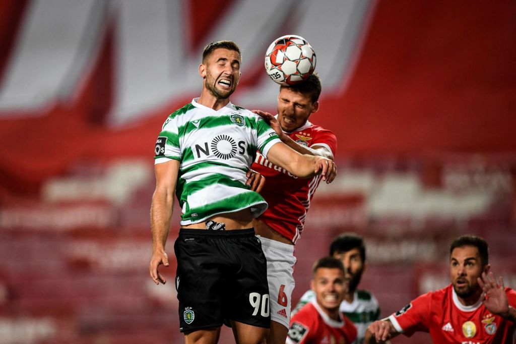 FOTO:Gol Andražu Šporarju za tolažbo v derbiju Lizbone