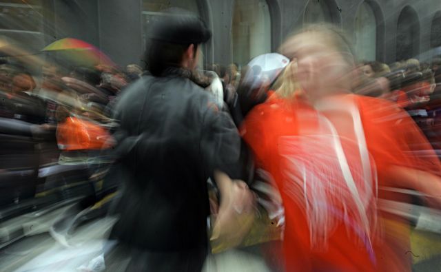 Odpadla je tudi letošnja maturantska parada. FOTO: Pivk Mavric/Delo