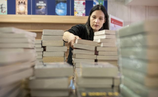 Sredi aprila je bila v Sloveniji prodaja knjig povprečno nižja do 90 odstotkov. FOTO: Voranc Vogel/Delo