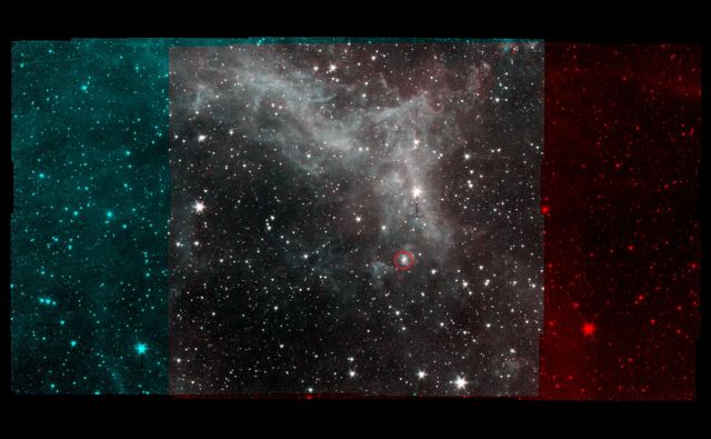 Meglica Kalifornija, ki leži okoli 1000 svetlobnih let od Zemlje. To je zadnji posnetek, ki ga je naredil Nasin vesoljski teleskop Spitzer, ki so ga upokojili 30. januarja letos. FOTO: Nasa