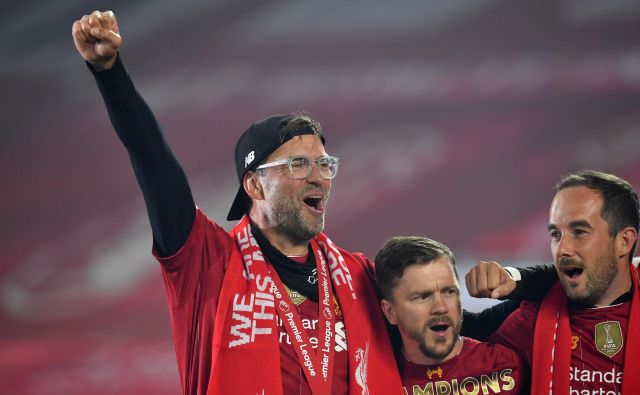 Jürgen Klopp ima veliko razlogov za slavje. FOTO: Reuters