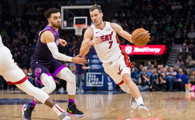 Goran Dragić se je tokrat moral sprijazniti z visokim porazom. FOTO: Brad Rempel/USA TODAY Sports