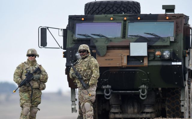 11.900 ameriških vojakov se bo umaknilo iz Nemčije v ZDA in druge evropske države. FOTO: Christof Stache/AFP