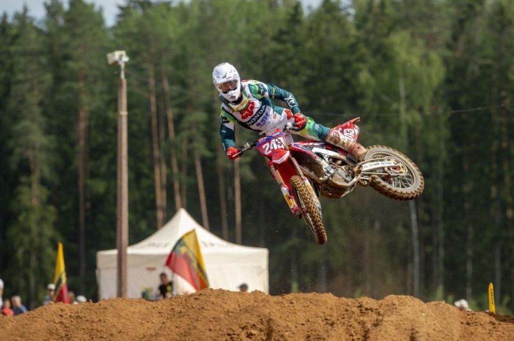 FOTO:Gajser in Herlings v latvijski trilogiji