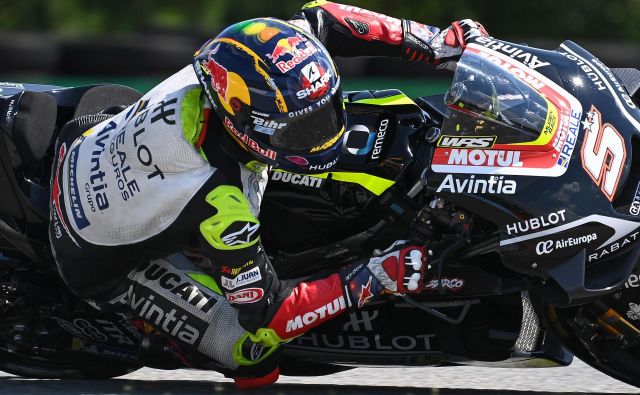 Johann Zarco je bil prvič najboljši v kvalifikacijah. FOTO: Joe Klamar/AFP