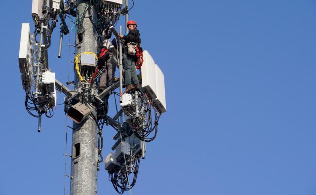 5G telekomunikacijski sistem v ZDA. Foto George Frey Reuters