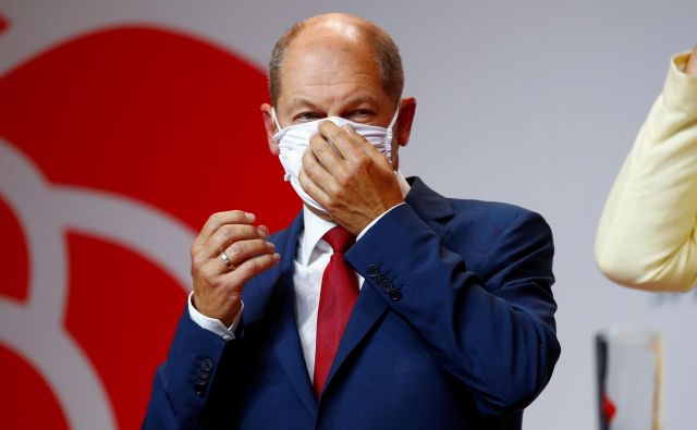 Minister za finance Olaf Scholz bo SPD na volitvah prihodnje leto skušal pridelati kanclerski položaj.<br />
Foto Fabrizio Bensch/Reuters