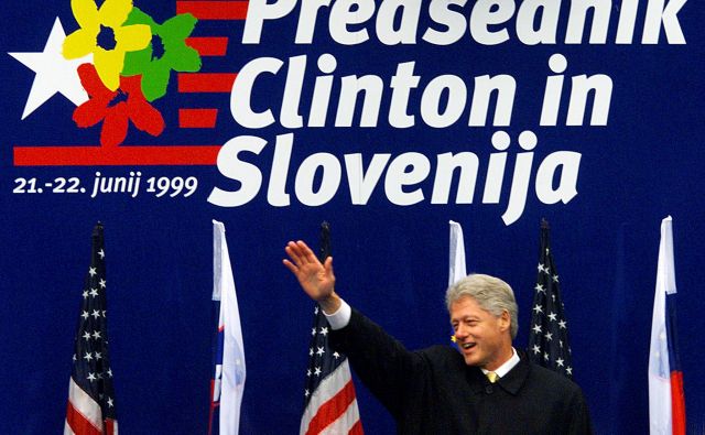 Bill Clinton je bil prvi ameriški predsednik na obisku v samostojni Sloveniji FOTO: Michael Leckel/Reuters