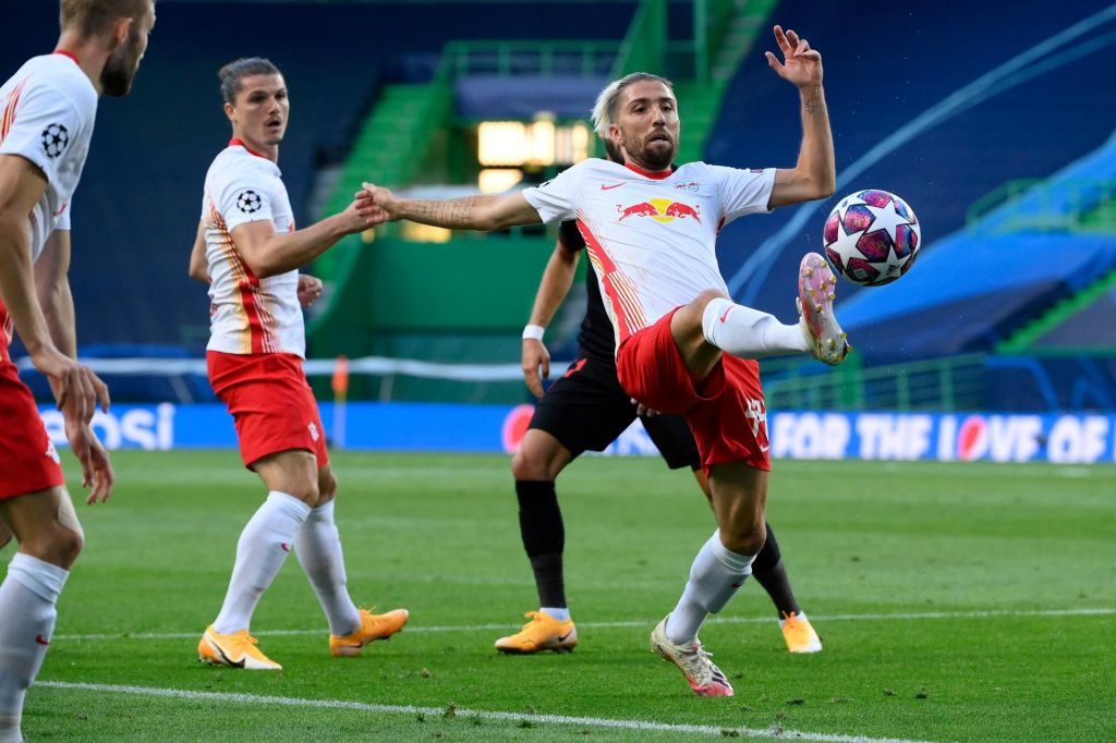 FOTO:Slovenski dvoboj Kamplu, Leipzig v boj za finale z mogočnim PSG