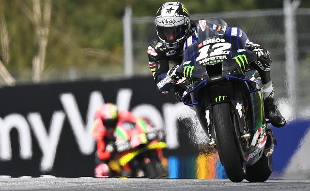 Maverick Viñales je osvojil pole position v Spielbergu. FOTO: Joe Klamar/AFP