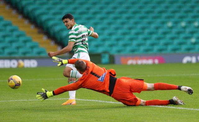 Škotski prvak Celtic ničesar ni prepustil naključju in s pol ducata golov dosegel najvišjo zmago v sinočnjih tekmah 1. kola kvalifikacij za ligo prvako. FOTO: Russell Cheyne/Reuters