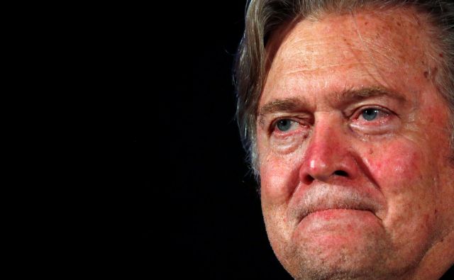 Steve Bannon je povezoval skrajno desnico na globalni ravni. FOTO: Alessandro Bianchi/Reuters