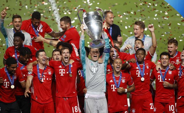 Enajst tekem, enajst zmag. Bayern je zasluženo evropski prvak. FOTO: Matthew Childs/Reuters