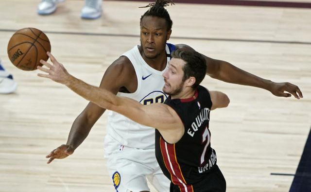 Goran Dragić je še z eno odlično igro v uvodnem dvoboju izločilnega dela tekmovanja v NBA popeljal Miami v polfinale vzhodne konference. FOTO: Ashley Landis/USA TODAY Sports