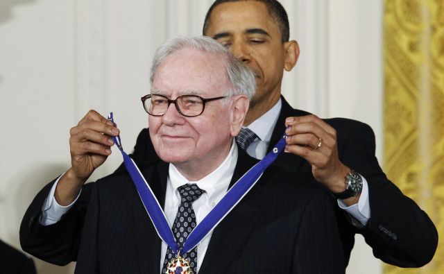 Petnajstega februarja 2011 mu je tedanji ameriški predsednik Barack Obama podelil medaljo svobode. FOTO: Kevin Lamarque/Reuters