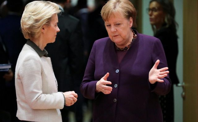 S prvim krogom pogajanj nemškega predsedstva svetu EU se je prejšnji teden začela končnica bitke za proračun in izplačila iz programa za okrevanje. FOTO: Reinhard Krause/Reuters