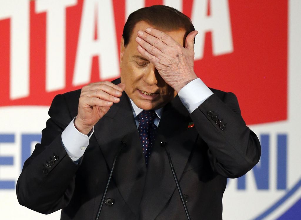FOTO:Silvio Berlusconi okužen