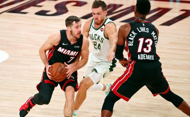 Goran Dragić bo moral počakati na preboj v konferenčni finale lige NBA. FOTO: Kim Klement/Usa Today Sports