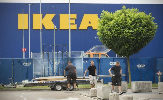 Slovenska Ikea bo svoja vrata najverjetneje odprla spomladi. FOTO: Jure Eržen/Delo