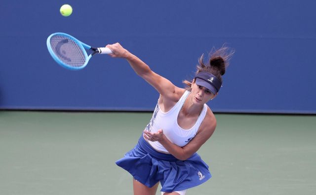 Cvetana Pironkova se je na svojem prvem turnirju po triletni odsotnosti zavihtela v četrtfinale. FOTO: Al Bello/AFP