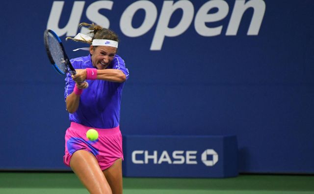 Viktorija Azarenka je premagala Elise Mertens. FOTO: Robert Deutsch/USA TODAY Sports