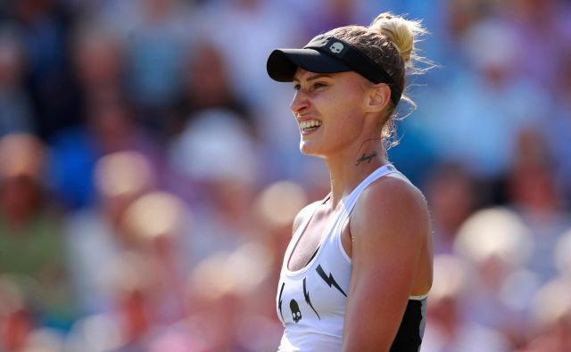 Polona Hercog ni ponovila uspeha izpred dveh let. FOTO: Andrew Couldridge/Reuters