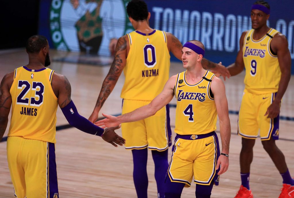 Houston ne zmore držati koraka z LA Lakers