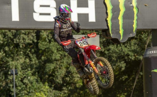 Tim Gajser je bil v drugi vožnji veliko boljši kot v prvi. FOTO: Honda Racing