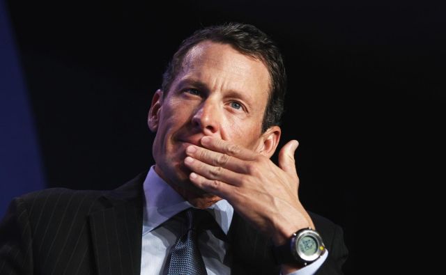 »To je bila ena od najboljših predstav, kar smo jih kadarkoli videli v kolesarstvu,« je po zmagoslavju Tadeja Pogačarja čivknil Lance Armstrong. FOTO: Lucas Jackson/Reuters