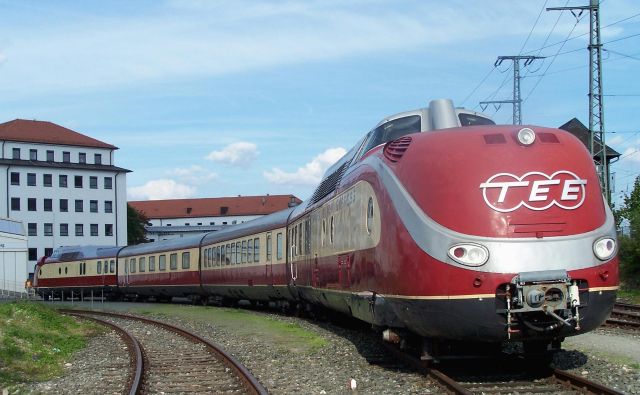 Trans Europ Express je bil tri desetletja pojem udobnega in luksuznega potovanja z železnico. FOTO: Wikipedia