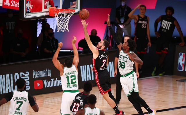 Goran Dragić je pripeljal Miami Heat do finala najmočnejše košarkarske lige na svetu. FOTO: Kim Klement/Usa Today Sports