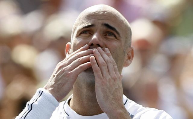 Andre Agassi je bil dolgo med najbolj prepoznavnimi obrazi teniških igrišč. FOTO: Kevin Lamarque/Reuters