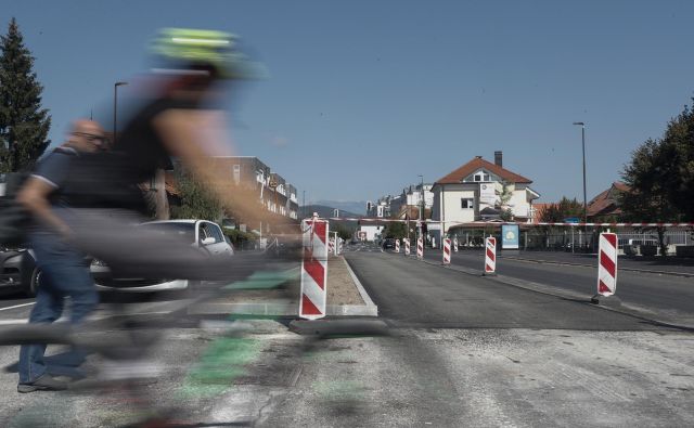 Prenova Dunajske ceste severno od obvoznice je zaključena. FOTO: Uroš Hočevar/Delo