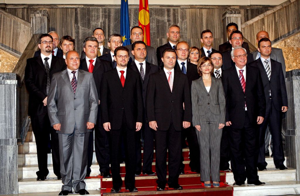 Potrdil novo vlado premiera Gruevskega