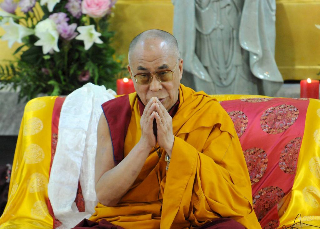 Dalajlama na obisk na Tajvan