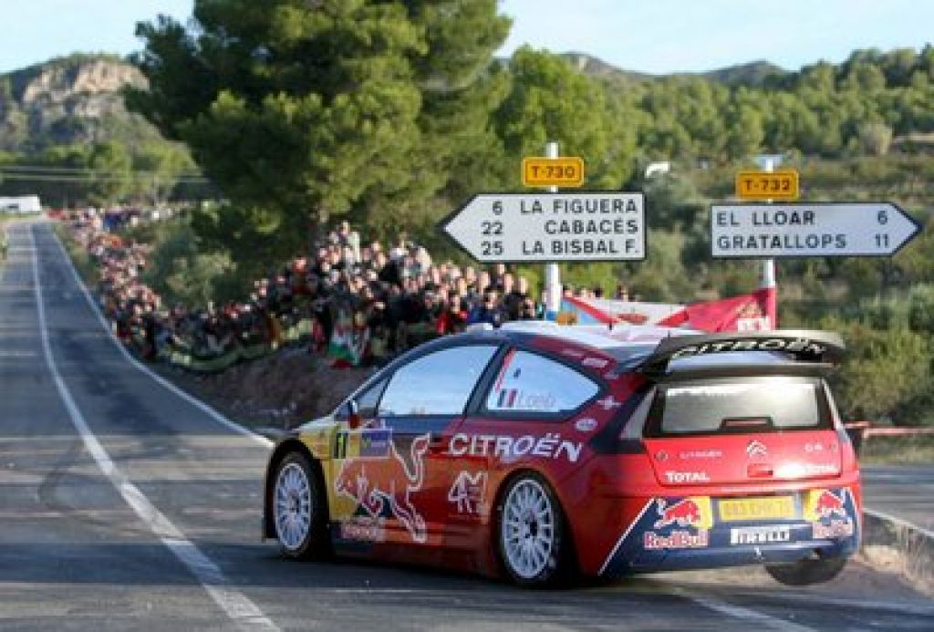 Loeb nepremagljiv po katalonskih cestah